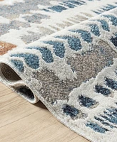 Lr Home Willa Vis-645 7'9"x9'9" Area Rug
