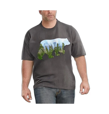 Boulder Creek Big & Tall by KingSize Nature Graphic Tee