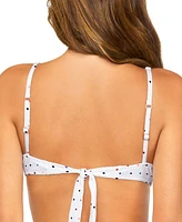 Raisins Juniors' Tie-Back Pisces Bikini Top