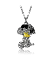 Peanuts Snoopy Fashion Joe Cool Sunglasses Snoopy Woodstock Necklace