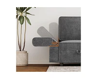 gaomon Chenille Armrest Module for Modular Sectional Sofa, 90°-180° Adjustable Sofa Armrest, A Pair of Couch Armrests for Sectional Sleeper
