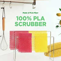 Cornssil Kproduct4u K-cornssil Mesh Net Scrubber, Large, 5 pcs