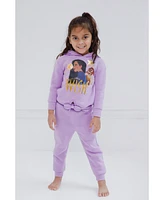 Disney Girls Wish Fleece Pullover Hoodie and Jogger Pants Set