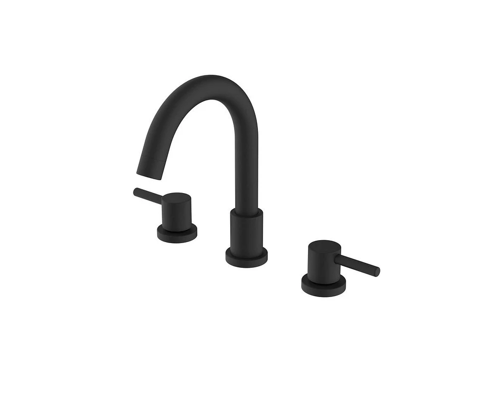 Gaomon Bathroom Sink Faucet,Bathroom Faucet 3 Hole with Stainless Steel Pop Up Drain and cUPC Lead-Free Hose