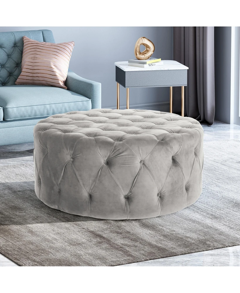 Simplie Fun Versatile Ottoman: Perfect Addition To Enhance Your Home Decor