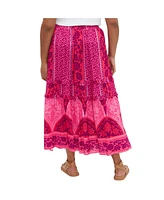 City Chic Women's Samara Print Skirt