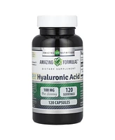 Amazing Nutrition Amazing Formulas Hyaluronic Acid 100mg Capsules Supplement | Non Gmo | Gluten Free | Made