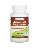 Best Naturals Chromium Picolinate Tablet, 200 mcg, 240 Count