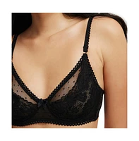 Cotton On Women's Holly Lace Underwire Bra