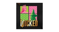 Hybrid Apparel Plus Wicked Elphaba Glinda Graphic Crew Neck T-Shirt