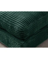 Simplie Fun Modern Luxury Sofa Couch for Living Room Quality Corduroy Upholstery Sleeper Sofa Bed Daybed Green