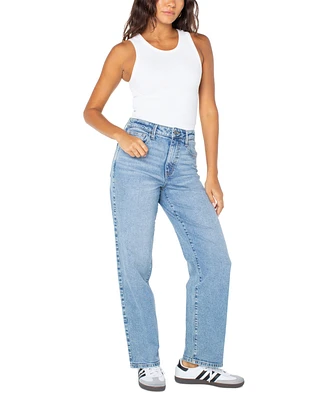 Celebrity Pink Juniors' Straight-Leg Jeans