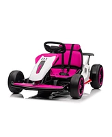 Streamdale Furniture Electric go karts, battery powered ride karts suitable for children aged 6-15, outdoor drift