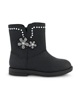 Jessica Simpson Toddler Girls Evie Flower Mid Shaft Boot