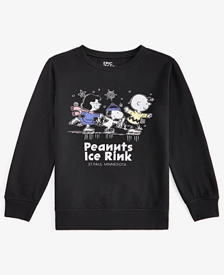 Epic Threads Little & Big Boys Peanuts Ice Rink Graphic Sweatshirt, Exclusively at Macy's