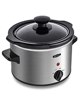 Bella 1.5-Qt. Stainless Steel Electric Slow Cooker