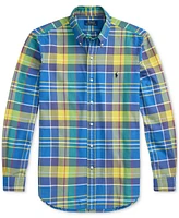 Polo Ralph Lauren Men's Classic-Fit Plaid Oxford Shirt