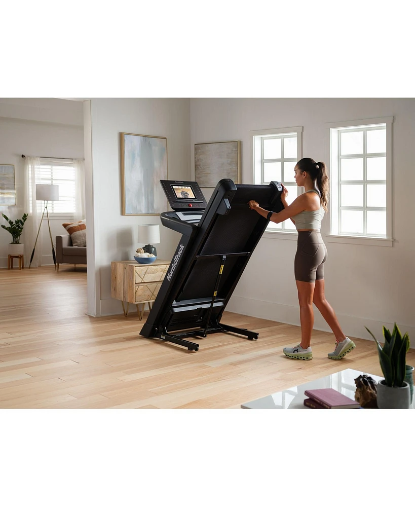 NordicTrack Exp Series 10i iFIT-enabled Treadmill for Running and Walking with 10 inch Tilting Touchscreen and SpaceSaver Design