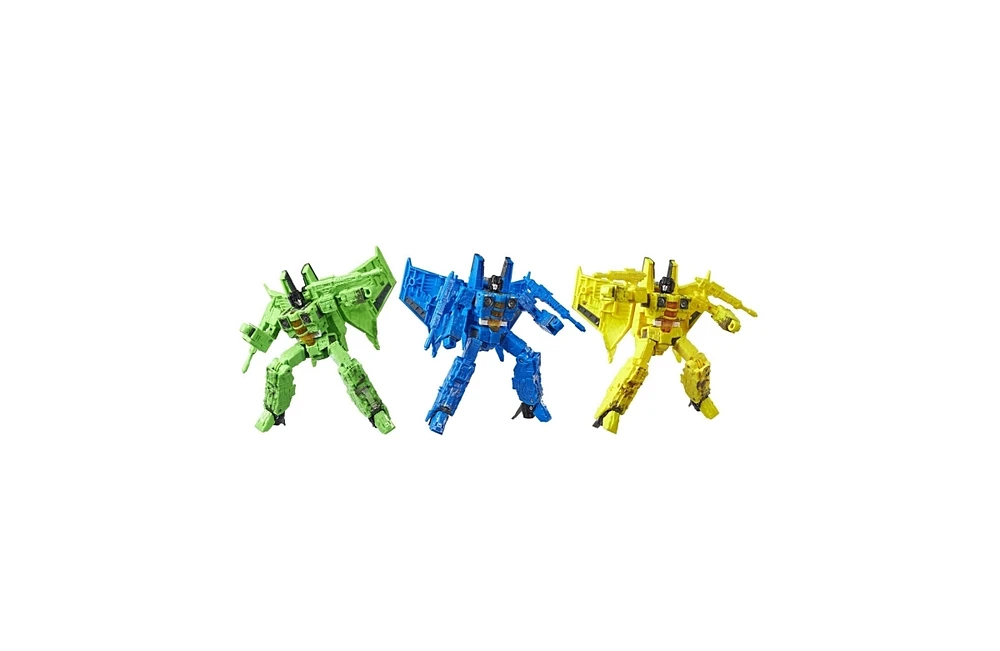 Transformers Wfc-S52 Acid Storm Wfc-S53 Ion Storm and Wfc-S54 Nova Storm Rainmakers 3