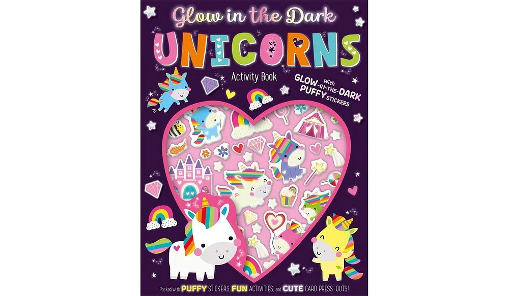 Barnes & Noble Glow in the Dark Unicorns Activity Book by Sophie Collingwood