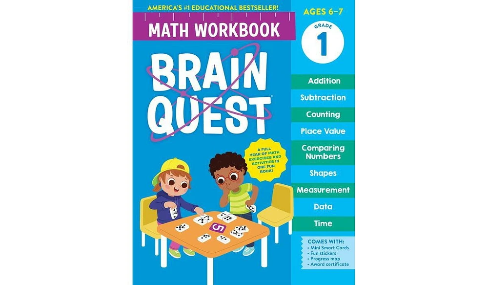 Barnes & Noble Brain Quest Math Workbook: 1st Grade by Workman Publishing