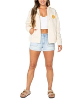 Roxy Juniors' Summer Seeker Sweet Rhythm Zip-Front Hoodie