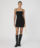 French Connection Women's Azra Contrast Mini Dress