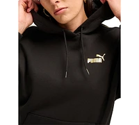 Puma Women's Essential Gold Logo Hoodie