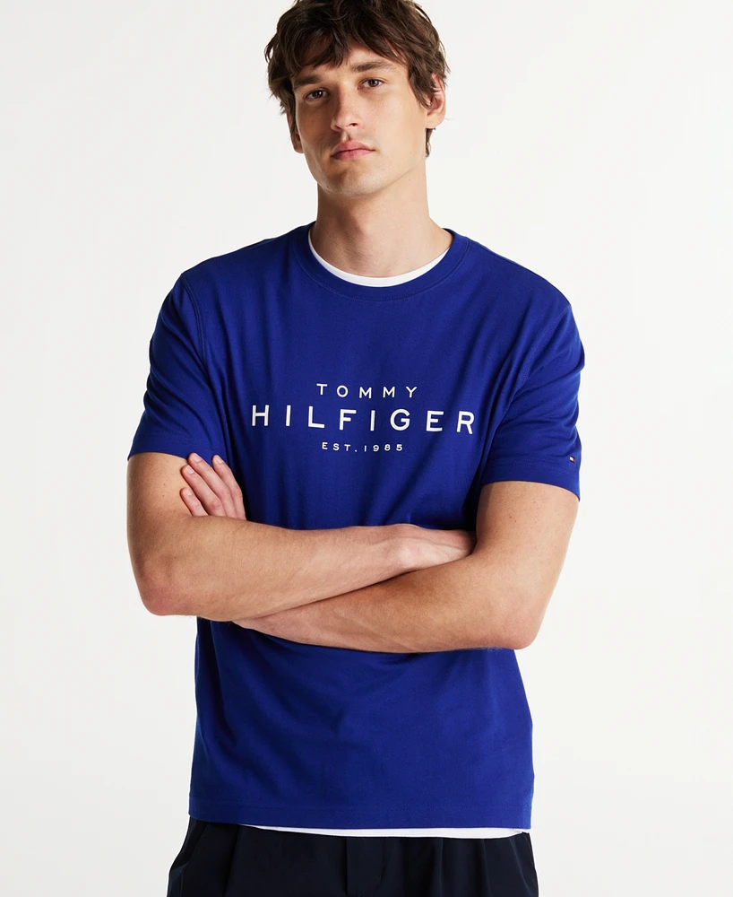 Tommy Hilfiger Men's Big Hilfiger Logo T-Shirt