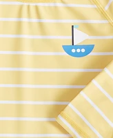 First Impressions Baby Boys Boat Ride Top, Hat & Swim Shorts, 3 Piece Set, Exclusively at Macy's