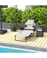 Streamdale Furniture Tanning Chaise Lounge Chair, 4