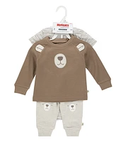 Huggies Baby Boys Crew Tee, Bodysuit and Pants, 3-Piece Set