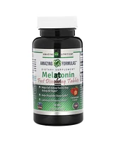 Amazing Nutrition Amazing Formulas Melatonin Fast Dissolve 10 Mg 250 Tablets | Strawberry Flavor | Non