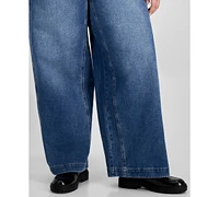 And Now This Trendy Plus High-Rise Seamed Front Jeans, Exclusively at Macy's