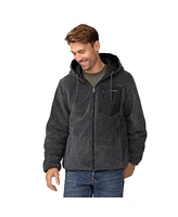 Free Country Men's Atlas Hooded Quilted Reversible Sherpa Jacket