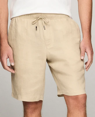 Tommy Hilfiger Men's Relaxed-Fit Linen Shorts