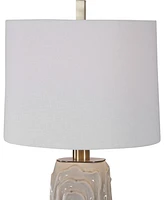 Uttermost 33" Ceramic Zade Table Lamp