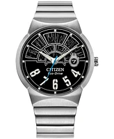 Citizen Eco-Drive Men's Star Wars Millennium Falcon Hyperdrive Stainless Steel Bracelet Watch 40mm - Silver