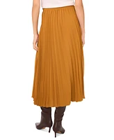 1.state Women's Sunburst Pleated Midi Skirt