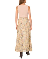 1.state Women's Bias Cut Maxi Skirt