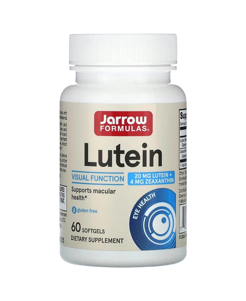 Jarrow Formulas Lutein 20 mg