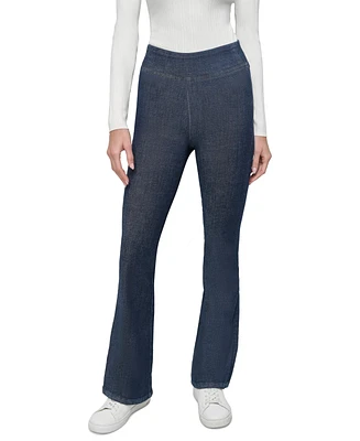 Dkny Jeans Women's High-Rise Pull-On Flare - IQO