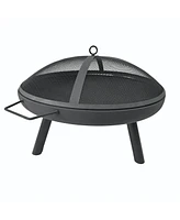 Streamdale Furniture Portable Fire Pit: Fireplace Experience with Unmatched Portability