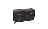 Slickblue 3-Tier Wide Drawer Dresser for Stylish Storage and Organization Solutions