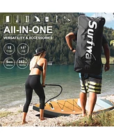 Simplie Fun Inflatable Stand Up Paddle Board 11'x34" x6" With Accessories