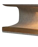 Entryway Bench Leather Upholstered Ottoman with Led sensor light for living room, bedroom, end of bed