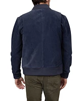 Bagatelle Homme Men's Genuine Suede Bomber Jacket