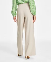 I.n.c. International Concepts Women's Pleated Wide-Leg Pants, Exclusively at Macy's