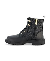 Sam & Libby Little and Big Girls Combat Lib Classic Moto Boot