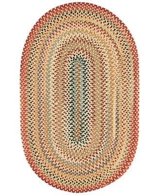 Capel Americana 0346 2'x8' Oval Runner Area Rug